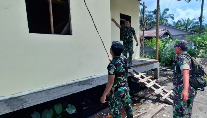 Tim Wasev Tinjau Lokasi TMMD ke-123 di Kecamatan Tempuling