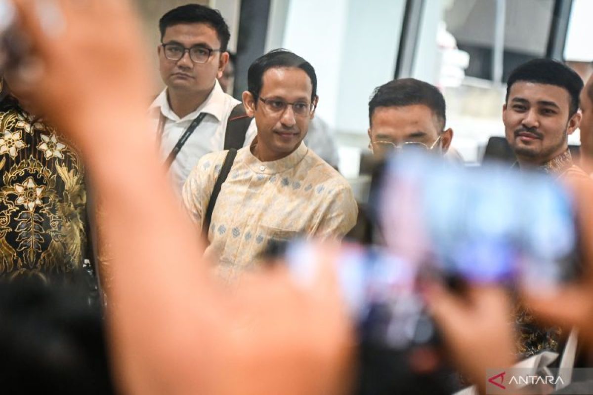 Nadiem Makarim penuhi panggilan pemeriksaan Kejagung 230625 sth 01