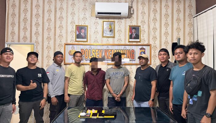 Polsek Kemuning Amankan Dua Pria, Ungkap Peredaran Sabu 52,74 Gram di Inhil Riau!