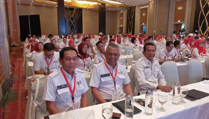 PMI Bukittinggi Hadiri Rakernis & Seminar Nasional UDD PMI 2025, Jusuf Kalla Tekankan Standarisasi Pelayanan Darah