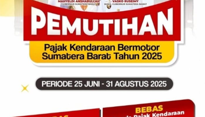 Minim Gaung dari Bupati Dharmasraya Soal Pemutihan Pajak: PAD Mengalir, Tapi Dukungan Lesu