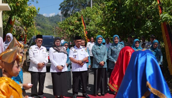 Wujudkan Keluarga Sejahtera, PKK Panti Selatan Pasaman Dinilai Tim Provinsi Sumbar