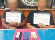 Satresnarkoba Polres Tebo Jambi Tangkap Dua Pengedar Sabu di Kecamatan Sumay
