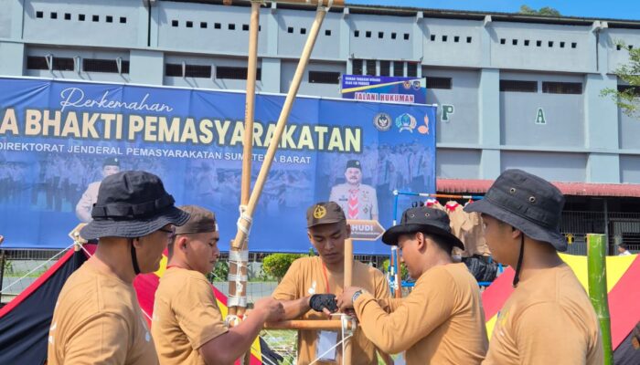 Dari Perkemahan Warga Binaan Lapas Naungan Kanwil Ditjenpas Sumatera Barat: Tanamkan Semangat Reintegrasi Sosial dan Perubahan Positif