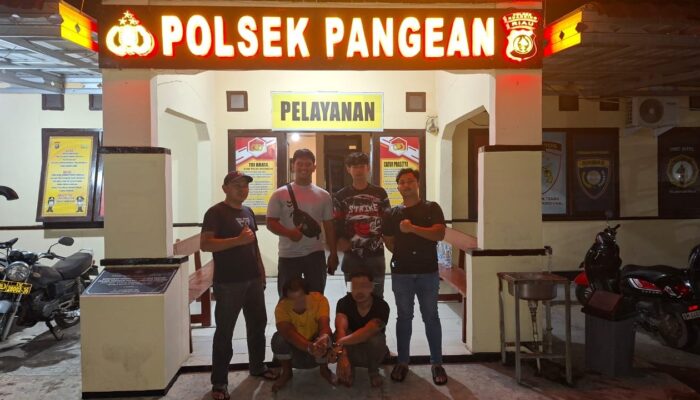 Polsek Pangean Ringkus Dua Pelaku Pengedar Sabu di Kuansing, Dua Pemasok Masih Diburu!