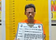 Polres Inhil Tangkap Pelaku Pembakaran Lahan Gambut Seluas 5 Hektare di Kempas