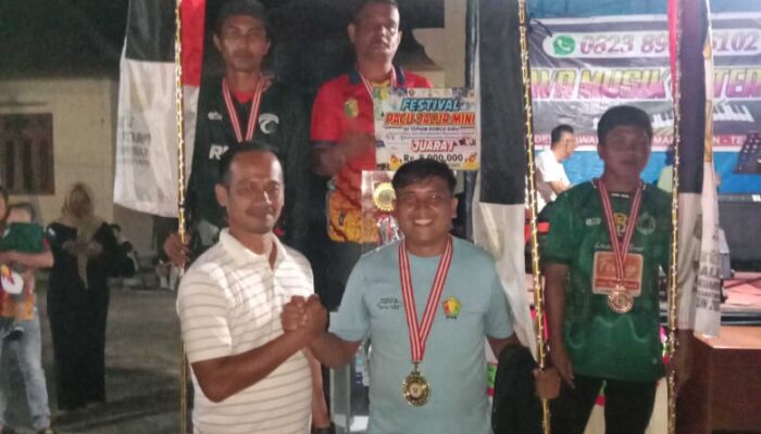 Pacu Jalur Mini IPPA 2025 Resmi Ditutup, Jalur Perwira Muda Terima Hadiah Juara 1