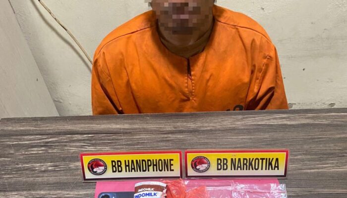 Terancam Pidana Mati! Polres Inhil Riau Tangkap Pengedar Shabu 81,36 Gram di Tembilahan Hulu