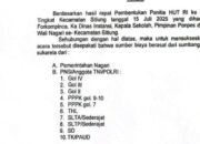 Dugaan Skandal Pungli HUT RI ke-80 di Dharmasraya: Anak SD Diminta Rp5.000, ASN Wajib Setor? 16 Dugaan Skandal Pungli HUT RI ke-80 di Dharmasraya: Anak SD Diminta Rp5.000, ASN Wajib Setor?