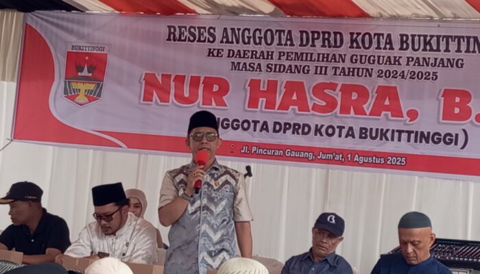 Nur Hasra Tegaskan: Anak Bukittinggi Gagal Masuk Sekolah Negeri Harus Tetap Bisa Sekolah dengan Layak