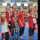 Lima Bersaudara Anak Aipda Romi Saputra SH,.MM Dan Yuli Sahara SKM, Ikuti Kejuaraan Karate SHUKAIDO Open Zona II se-Sumatera