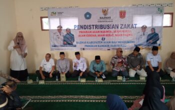 BAZNAS Agam Salurkan Zakat, Sentuhan Kemanusiaan yang Ringankan Beban Warga