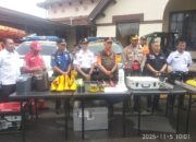Kapolres Bukittinggi Pimpin Apel Kesiapan Tanggap Darurat Bencana Hidrometeorologi