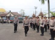 Polres Tanjung Jabung Barat Gelar Apel Pasukan Ops Keselamatan Tahun 2026