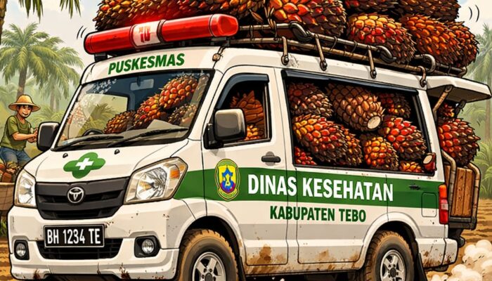Diduga Mobil Dinas Dinkes Tebo Dipakai Angkut Sawit Pribadi, Komunitas Wartawan Minta Audit dan Penegakan Aturan