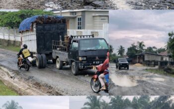 Dua Periode Hanya Janji, Jalan Padang Lamo Kian Hancur: Warga Menjerit, Siap Tutup Akses Jika Tak Diperbaiki”