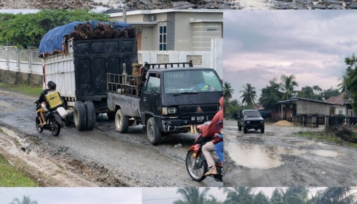 Dua Periode Hanya Janji, Jalan Padang Lamo Kian Hancur: Warga Menjerit, Siap Tutup Akses Jika Tak Diperbaiki”