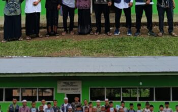 Kadis Kominfo Tebo Kunjungi Madrasah Diniyah Taklimiah Jamiaturridwan Pulau Temiang