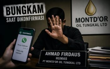 Bungkam ke Media, PT Montd’or Oil Diduga Diam-Diam Bidik Jalan TMMD Tebo