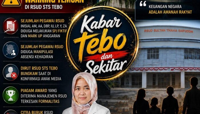 BPK RI Audit RSUD STS Tebo Dugaan Ada Temuan