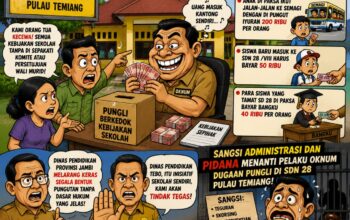 VIRAL Dugaan Pungli di SDN 28/ VIII Pulau Temiang,Tebo ulu