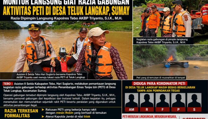 Lagi Lagi, Razia Gabungan Polres Tebo Dinilai Sekadar Formalitas
