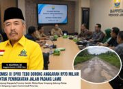 Jalan Padang Lamo Segera Dibangun, Komisi III DPRD Tebo Desak Pemprov Jambi Pertahankan Anggaran Rp70 Miliar